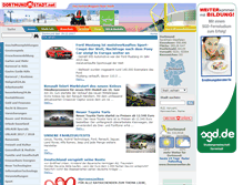 Tablet Screenshot of dortmund-stadt.net